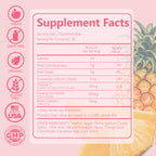 Premium Feminine Balance Gummies - Gomitas de Salud Vaginal con Probióticos y Vitamina C - 60 Gomitas