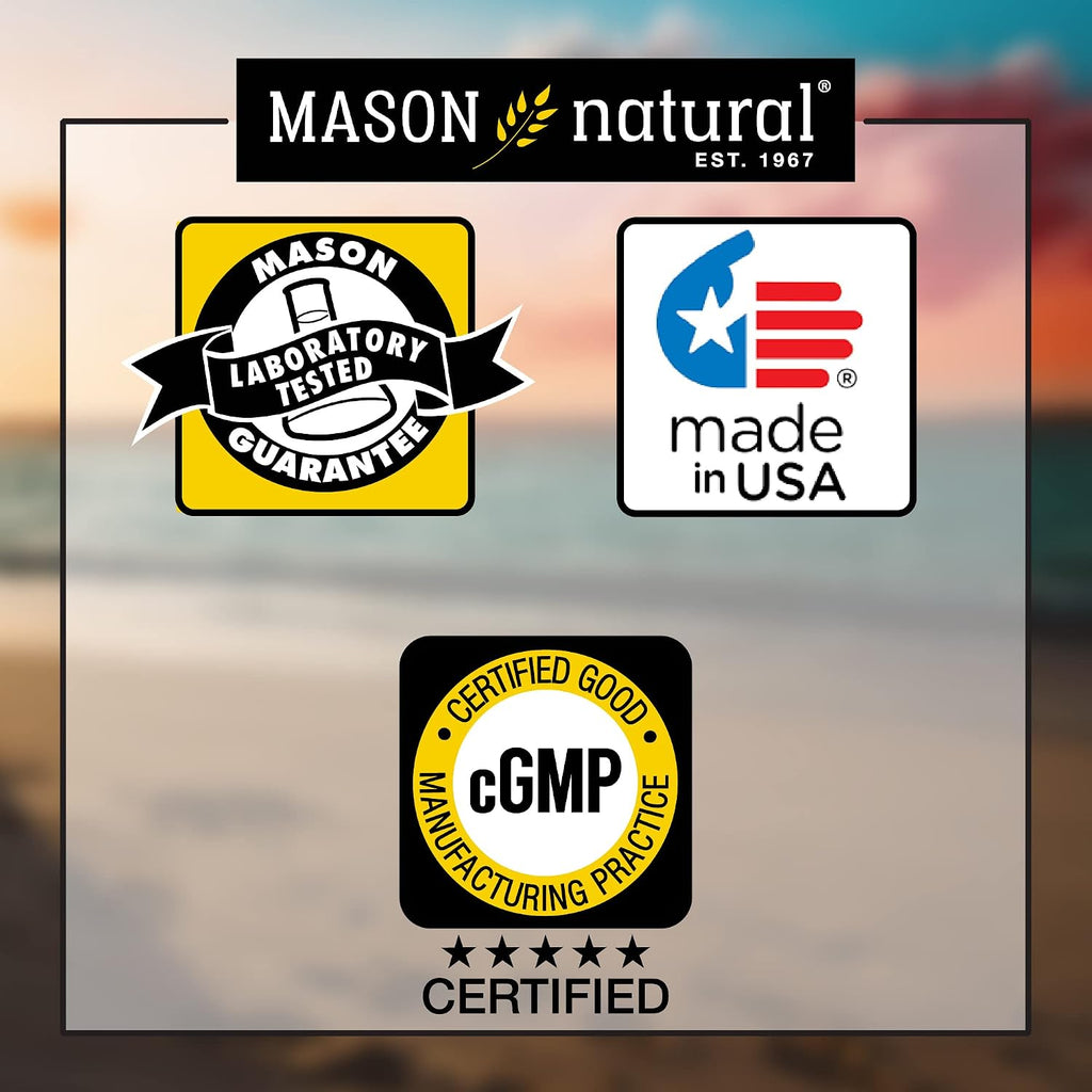 Mason Natural Vitamina D3 10 mcg (400 UI) - 100 Cápsulas Blandas