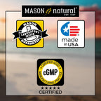 MASON NATURAL Vitamina D3 5000 UI (125 mcg) - 50 Cápsulas Blandas