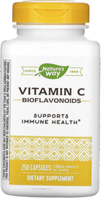 Nature's Way Vitamin C con Bioflavonoides, 1000 mg, 250 Cápsulas