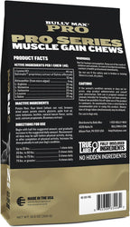 Bully Max 11-en-1 Power Chews para Perros - Suplemento de Aminoácidos y Proteínas, 75 Chews Blandos