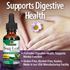Nature's Answer Extracto Líquido de Salvia Sin Alcohol - 30ml