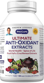 Andrew Lessman Ultimate Anti-Oxidant Extracts 180 Cápsulas