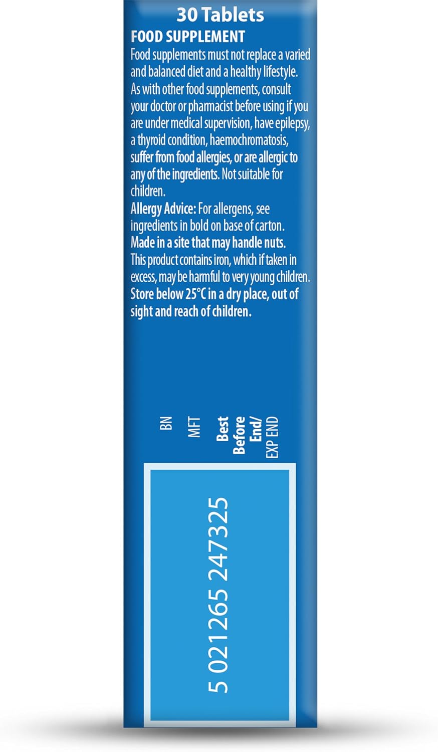 Wellteen de Vitabiotics para Él 30 comprimidos