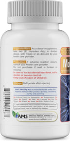 Motility Max – Apoya la motilidad espermática y la salud reproductiva, con L-Arginina, L-Carnitina y nutrientes esenciales, 60 cápsulas