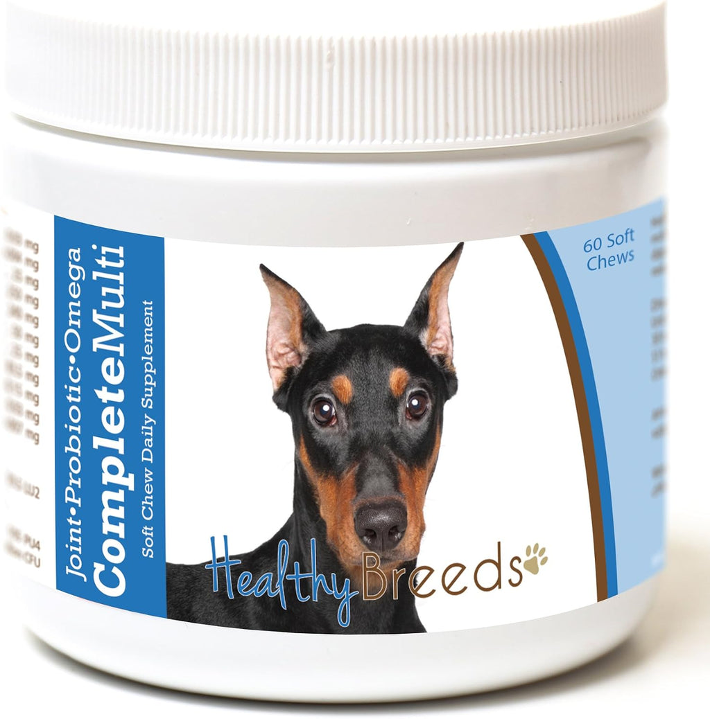 Healthy Breeds German Pinscher Multivitamínico Completo Masticable 60 unidades