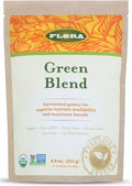 Flora Green Blend - Mezcla de Pastos Fermentados Ecológicos - 252 g (8.9 oz) en Polvo