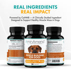 AminAmend Suplemento Muscular para Perros Grandes – CaHMB y Vitamina D3, 30 cápsulas