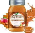 Sea Moss Raw Gel Natural con Irish Sea Moss - Apoyo Inmunológico y Digestivo - 425g (15 oz) - Sabor Manzana Verde