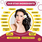 Simply Potent Vitaminas para Piel, Cabello y Uñas - 28 Ingredientes, Biotina 5000mcg, Queratina, MSM, Colágeno, Ácido Hialurónico - 60 Comprimidos