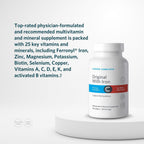Cooper Complete Multivitamínico Original Completo con Hierro - 90 Días