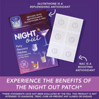 Laki Naturals 15 - Night Out Party Patch, Antioxidante para Recuperación Matutina