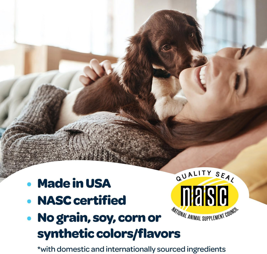 12-in-1 Complete Multivitamin for Dogs | 60 Chewables con Glucosamina, Condroitina y Probióticos Digestivos - Ready Pet Go!