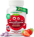 Multivitamínico Infantil con Hierro y Minerales - 120 Comprimidos Masticables
