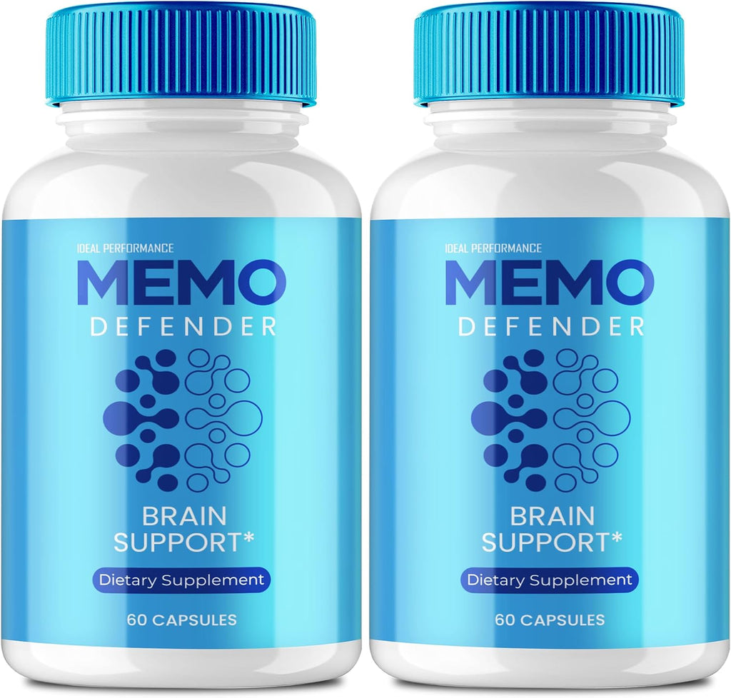 Memo Defender Brain and Memory Support Capsules (2 Pack)