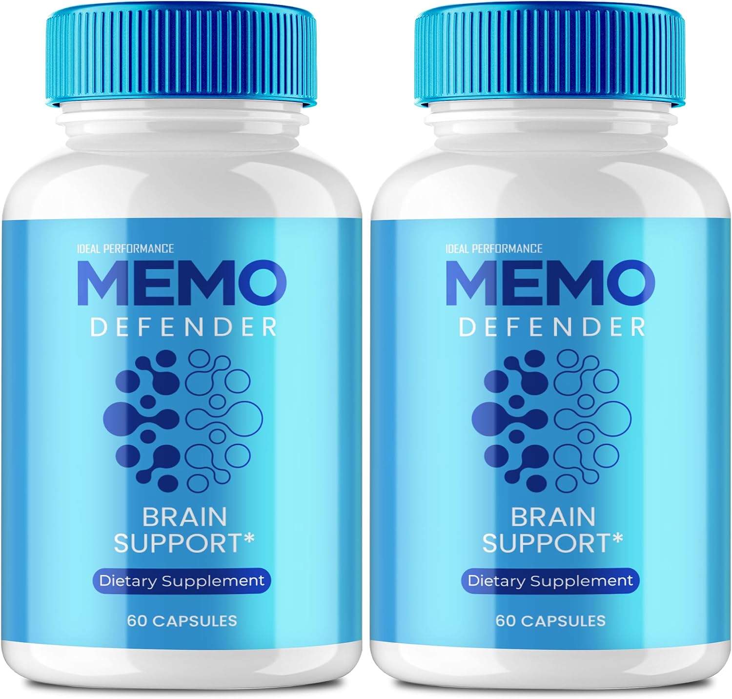 Memo Defender Brain and Memory Support Capsules (2 Pack)