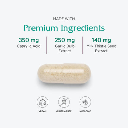 Vitanica Candidastat, Apoyo Equilibrado, Vegano, 60 Cápsulas – Image 9
