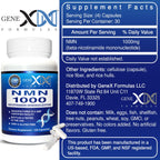 Genex Formulas NMN 1000mg - 120 Cápsulas