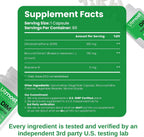 Suplemento DIM 455 mg para Mujer - 60 Cápsulas con Brócoli y Bioperine | Equilibrio Hormonal
