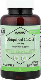 Vitacost Synergy® Ubiquinol CoQH 100 mg, 60 Cápsulas blandas
