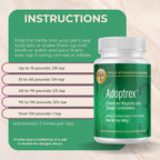 Adoptrex - Suplemento Digestivo y Pancreático para Perros, Polvo de Magnolia y Jengibre (85 g)