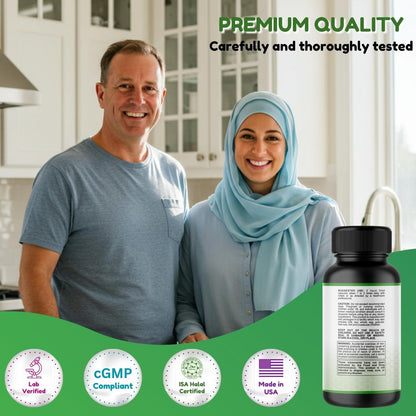SHIFAA NUTRITION Multivitamínico Halal para – Corazón y circulación: El complejo de vitaminas B, junto con la – Image 5