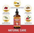 Tratamiento para Infecciones Urinarias en Perros y Gatos – Alivio Natural con Gotas de Arándano – Apoyo Renal y de Vejiga – Ayuda con Incontinencia, Micción Frecuente, Cálculos en la Vejiga – Gotas para el Cuidado Renal de Mascotas