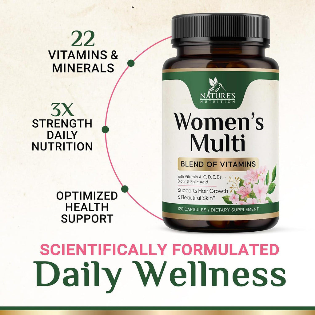 Multivitamínico Completo para Mujeres - 120 Cápsulas