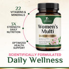 Multivitamínico Completo para Mujeres - 120 Cápsulas