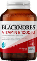 Blackmores Natural E 1000 UI, 100 Cápsulas