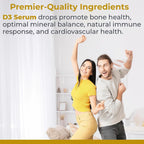 Premier Research Labs Vitamin D3 Serum - Liquid Vitamin D Drops 5000 IU, High Potency - 0.43 fl oz
