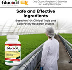 Glucocil – Cápsulas Vegetarianas para el Apoyo del Azúcar en Sangre