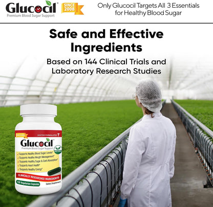 Glucocil – Cápsulas Vegetarianas para el Apoyo del Azúcar en Sangre – Image 6