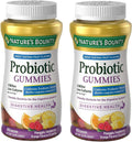 Nature's Bounty Probióticos en Gominolas, Complemento Alimenticio, 2 Paquetes de 60 (120 Gominolas)