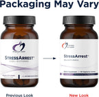 Designs for Health StressArrest - 300 mg GABA con Glicina, Ácido Pantoténico y Niacinamida (Vitamina B3) - 90 Cápsulas