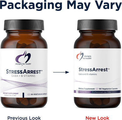 Designs for Health StressArrest - 300 mg – Contribuye a la función psicológica normal. – Image 3