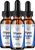 Glyco Shield Pro Fórmula Saludable – GlycoShield Pro Niveles Saludables Naturales – Líquido de Fuerza Extra (Pack de 3 – Suministro para 3 Meses)