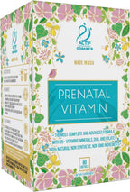 ACTIF Vitaminas Prenatales Orgánicas - 90 Cápsulas