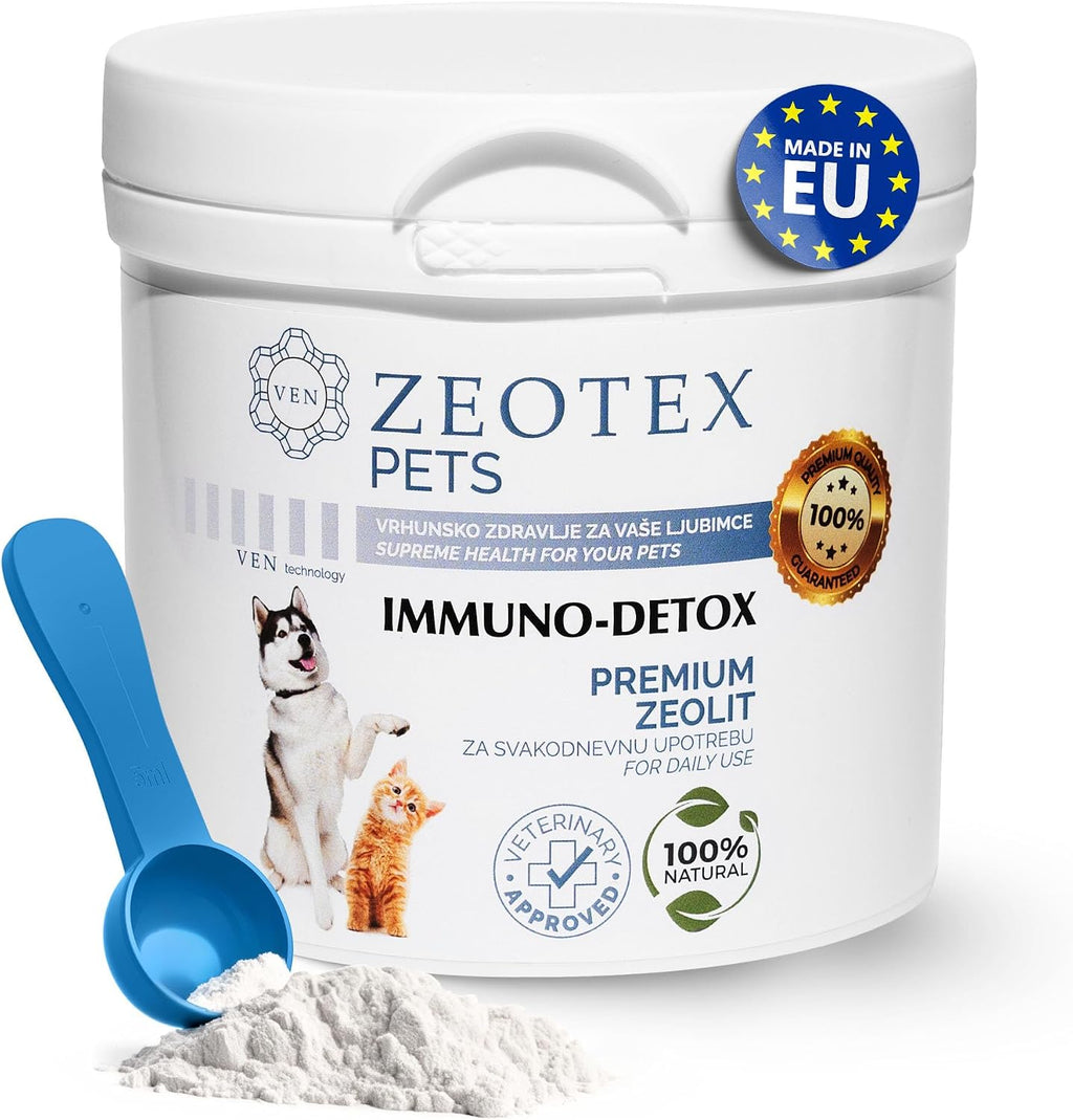 Zeotex Zeolit en Polvo 100% Natural - Complemento para la Inmunidad y Detox - 350g