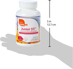 Zahler Junior D3 1000IU – Vitamina D3 Masticable para Niños, 240 Comprimidos