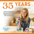 Doctor's Best Complejo Vitamínico B Totalmente Activo - Complejo B con B12 metilada y folato - 30 cápsulas veganas