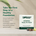 Standard Process General Health Pack - Suplemento multivitamínico y mineral diario - 60 paquetes