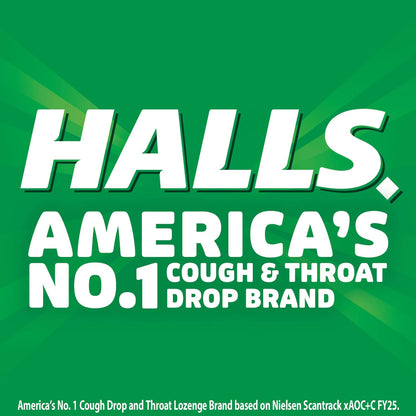 HALLS Defense Vitamin C Dietary Supplement Drops, Assorted Citrus, 180 ct – Image 7