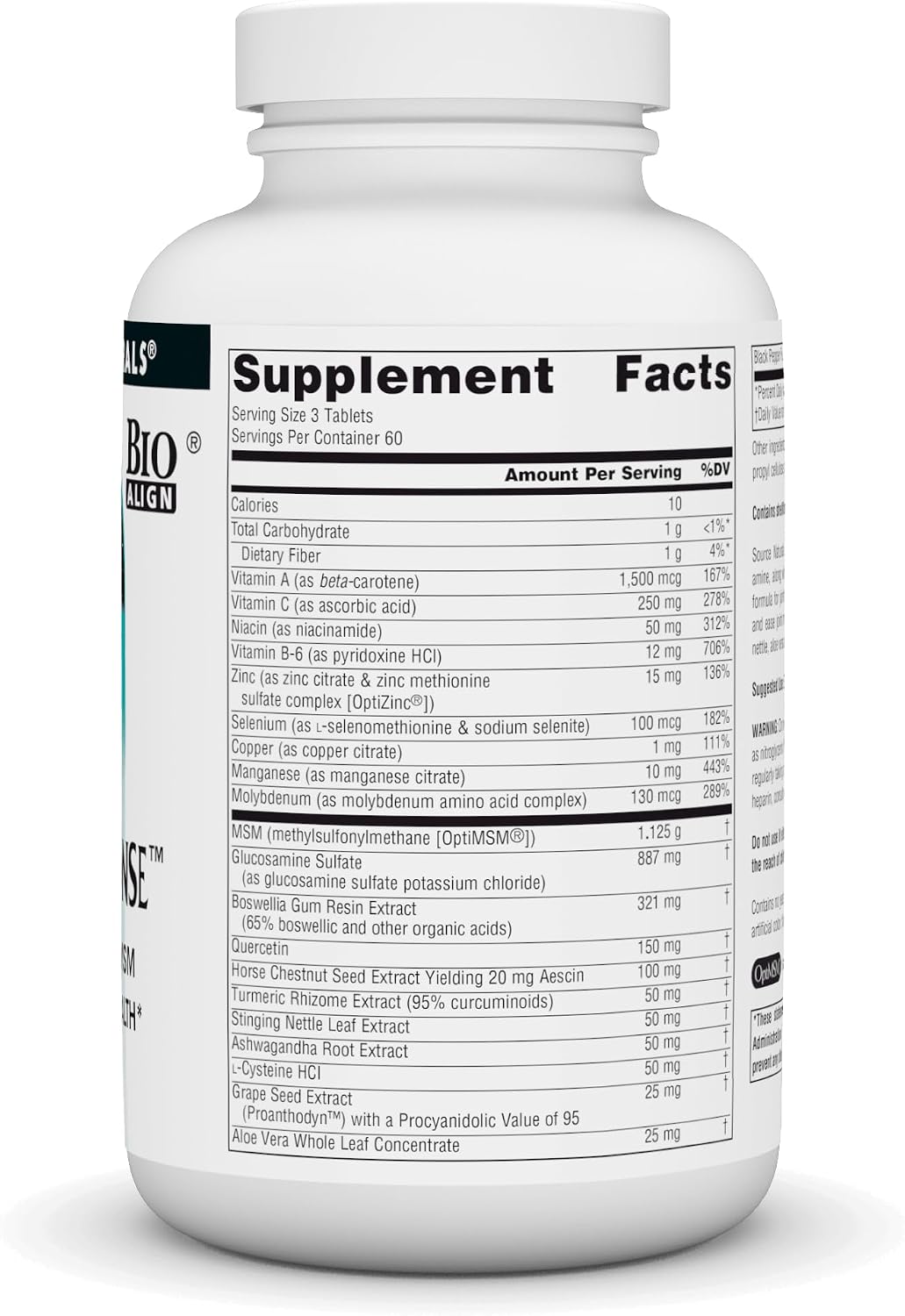 Source Naturals Ultra Joint Response, Glucosamina y MSM, 180 Comprimidos