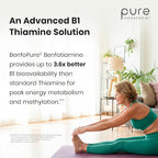 Pure Therapro Rx Complejo B Metilado Activo - 60 Cápsulas Veganas