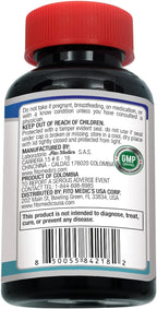 FITO MEDIC'S Lab Methylfolate Supplement, Folate Formula, 120 Capsules