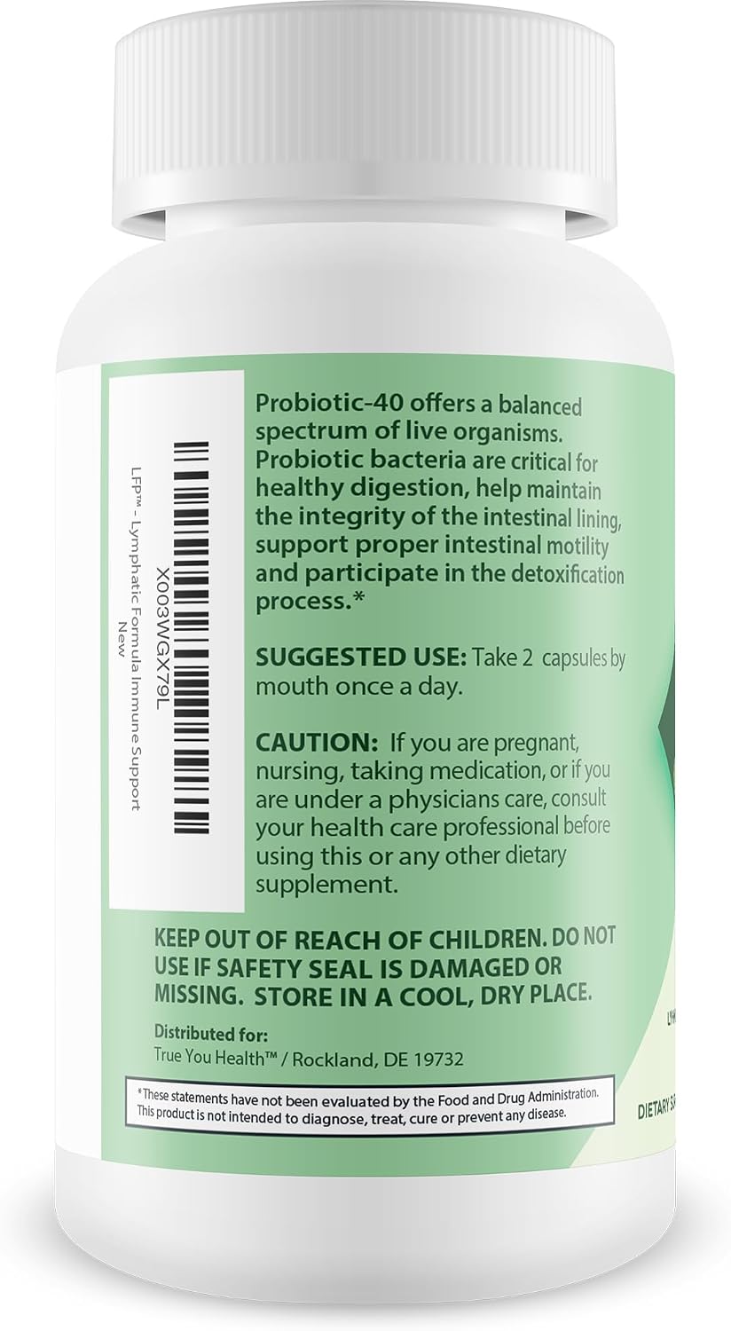 LFP - Lymphatic Formula Pro 2000: Apoyo Inmunitario y Probiótico para el Sistema Linfático