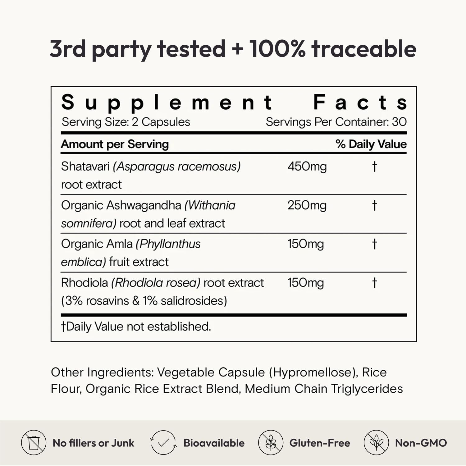 Moon Juice SuperYou - Complemento con Ashwagandha, Rhodiola, Shatavari y Amla