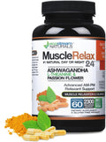 ecostream Naturals MuscleRelax 24/7 - 60 Cápsulas Vegetales