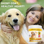 Amazing Omega 3 for Dogs - Suplemento de Aceite de Pescado para Perros - 90 Golosinas Blandas
